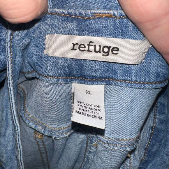 Refuge farmer distressed classic XL painter denim overalls - Picture 4 of 4